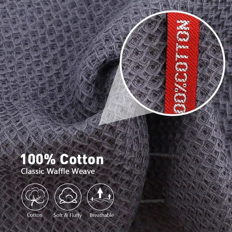 Ultra Soft Cotton Kitchen Towels 4Pack Absorbent Magic Cleaning Cloths 1