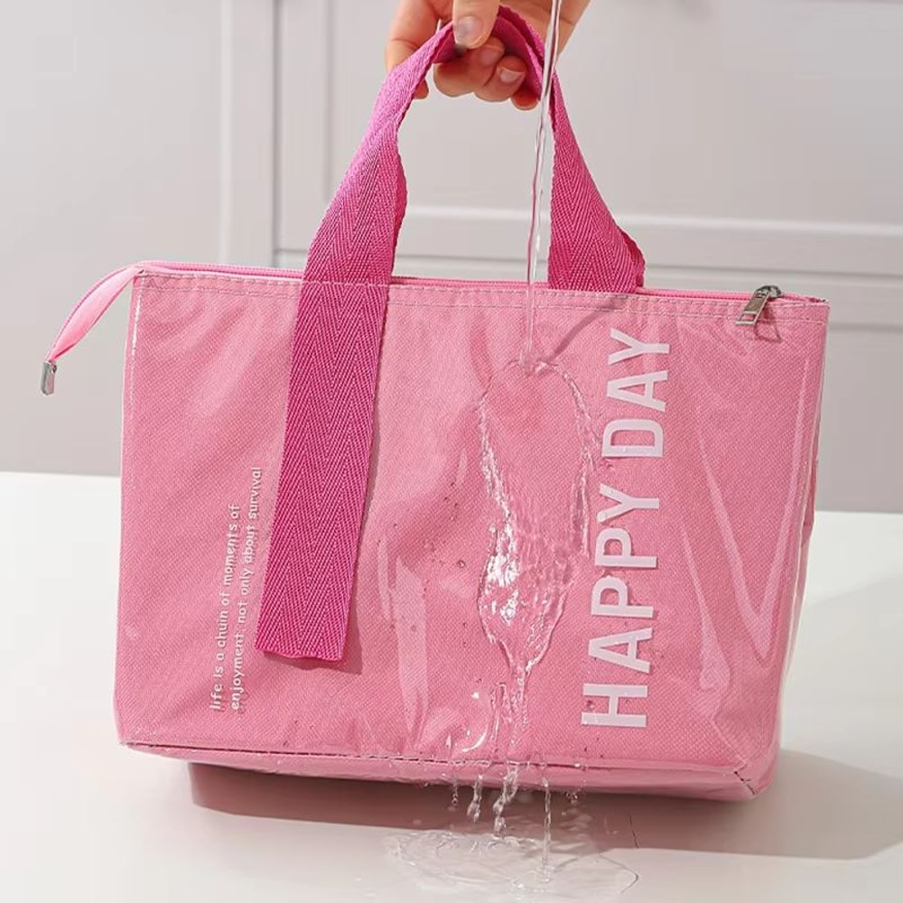 Insulated Lunch Box Bag Waterproof Thermal Food Storage Tote Bag 2