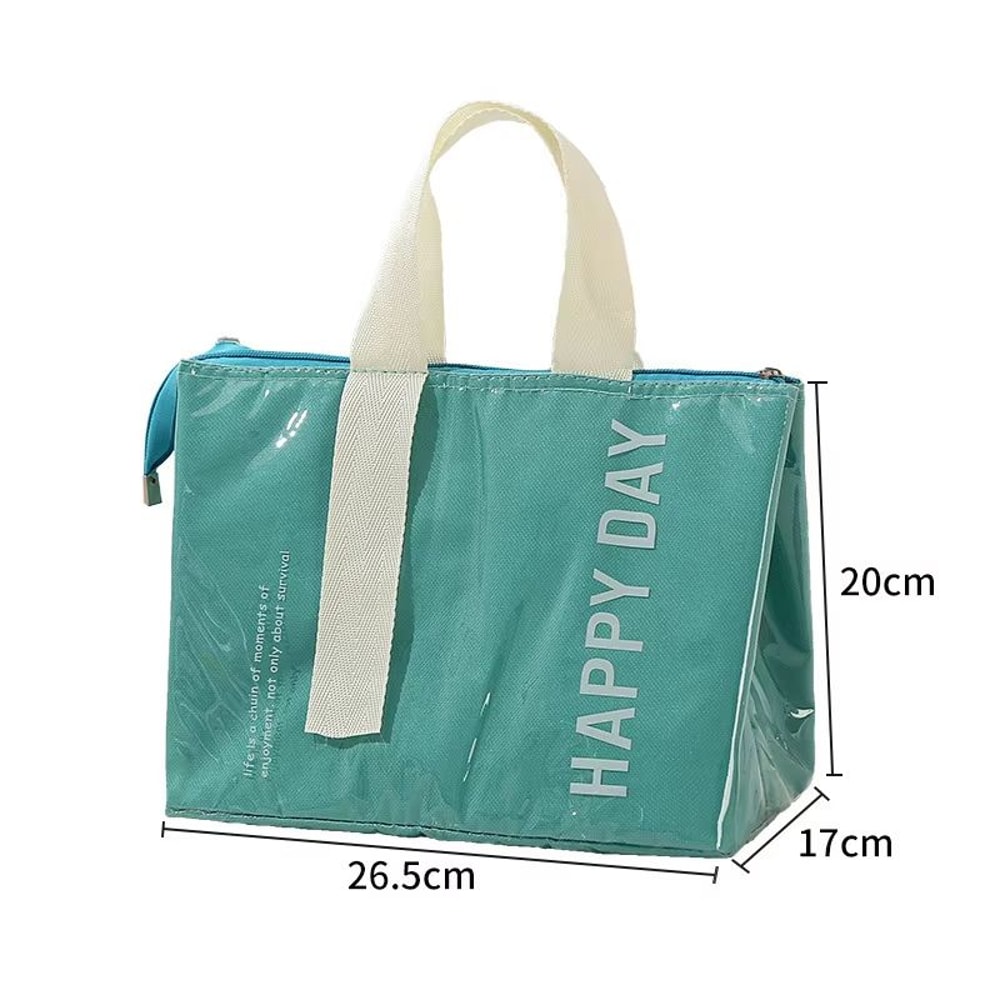 Insulated Lunch Box Bag Waterproof Thermal Food Storage Tote Bag 8