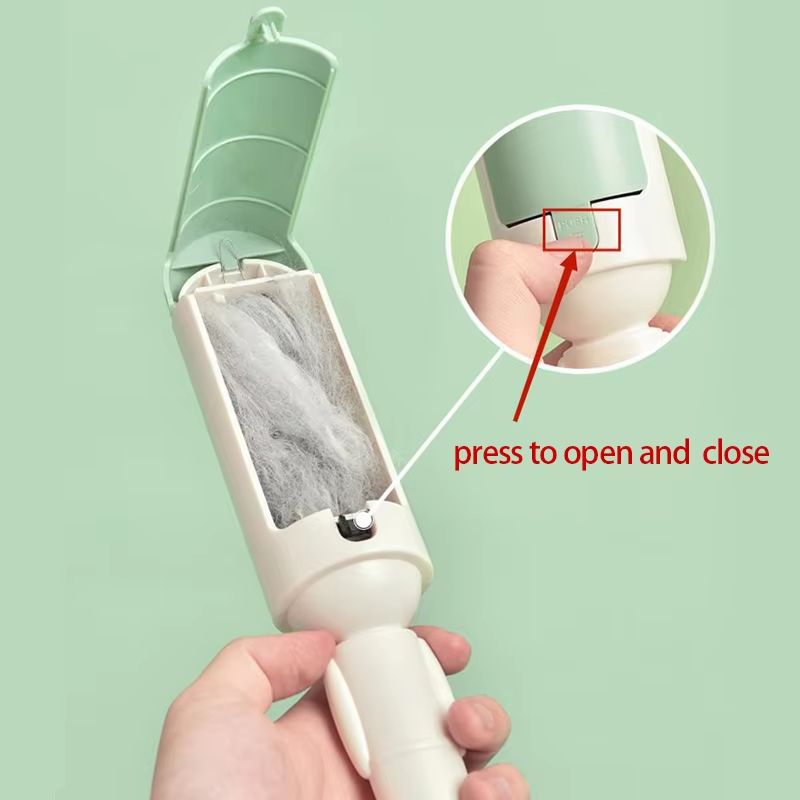 Reusable Pet Hair Remover Lint Roller Brush MultiPurpose Sticker Lint Remover 4