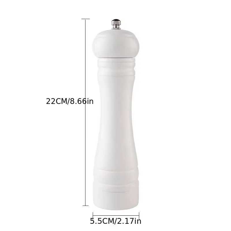 Manual 8Inch Salt And Pepper Grinder Adjustable Ceramic Spice Mill For Kitchen 5