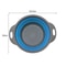 Collapsible Silicone Colander Drain Basket Folding Vegetable And Fruit Washing Strainer 14