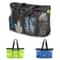 Extra Large Foldable Beach Bag With Mesh Breathable Panels And Zippered Side Pockets 0