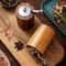 Handmade Wooden Salt And Pepper Grinder Adjustable Spice Coffee Seasoning Mill 2
