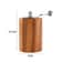Handmade Wooden Salt And Pepper Grinder Adjustable Spice Coffee Seasoning Mill 5