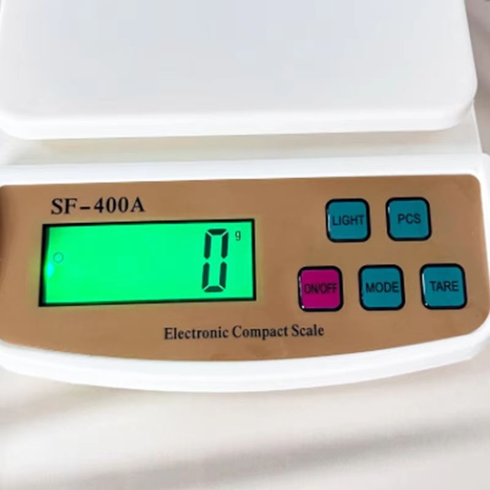 22 Lb Precision Digital Kitchen Scale 004 Oz Accuracy LCD Display With English Buttons 4