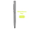 Mini Portable Metal Ballpoint Pen With Waterborne Ink And Multiple Color Refills 9