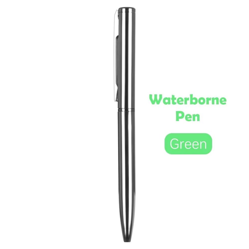 Mini Portable Metal Ballpoint Pen With Waterborne Ink And Multiple Color Refills 10