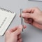 Mini Portable Metal Ballpoint Pen With Waterborne Ink And Multiple Color Refills 2
