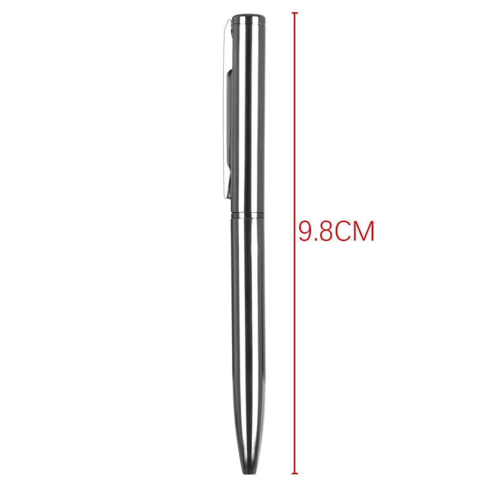 Mini Portable Metal Ballpoint Pen With Waterborne Ink And Multiple Color Refills 5