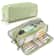 MultiCompartment Large Capacity Pencil Case With Transparent Partition 15