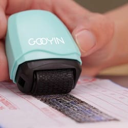 confidential stamp privacy roller eraser self-inking security code eliminator