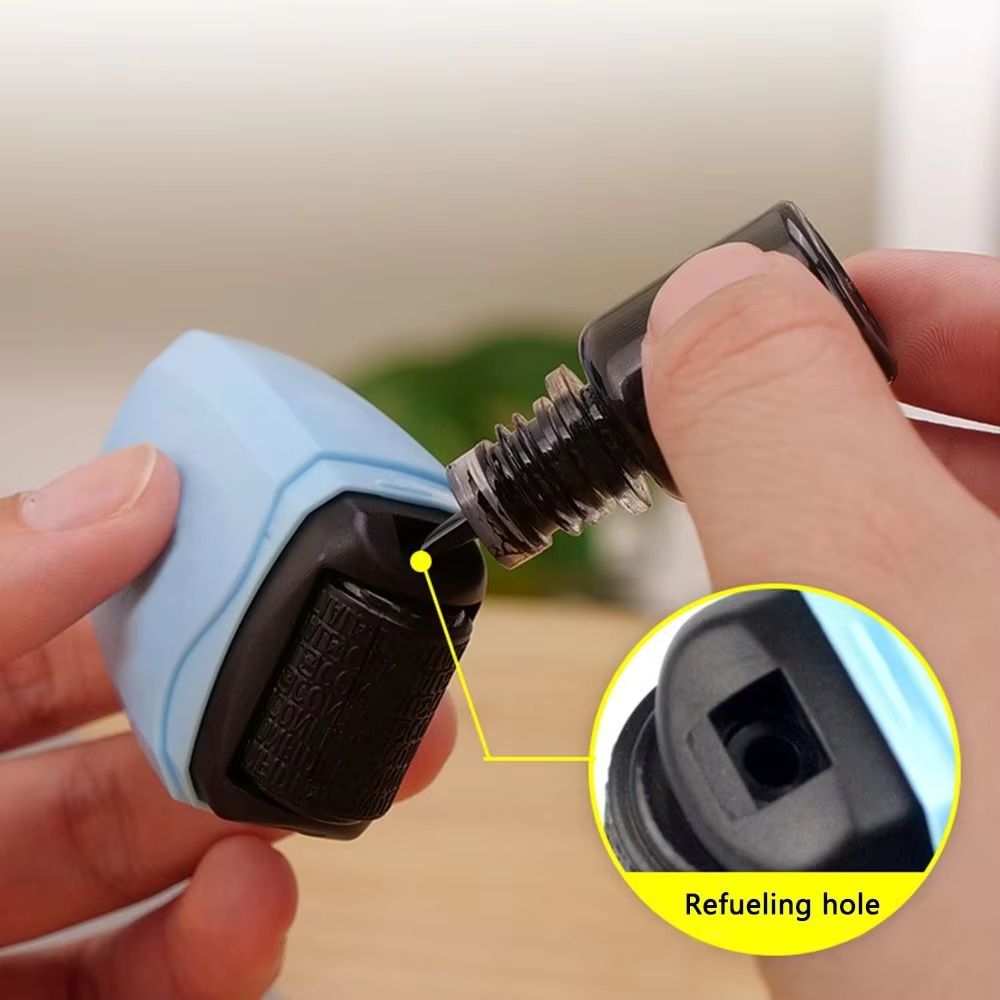 Confidential Stamp Privacy Roller Eraser SelfInking Security Code Eliminator 2