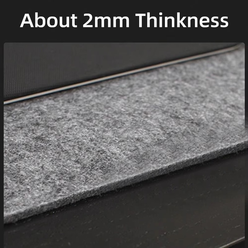 Large Wool Felt Mouse Pad NonSlip Gaming And Office Desk Protector Mat 5