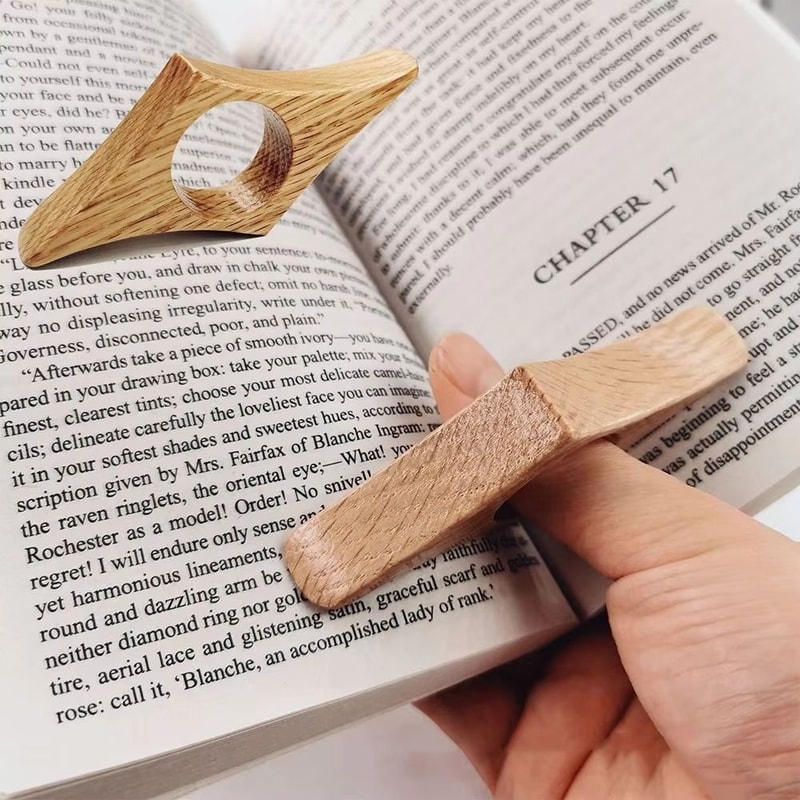 Ring Reading Bookmark Page Marker Holder For Books And School Supplies 2