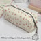Large Cute Floral Pen Bag MultiFunction Stationery Organizer Pouch 11