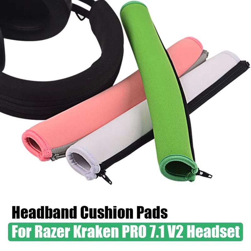 Washable Foam Headset Headband Cover Replacement For Razer Kraken PRO 71 V2 1