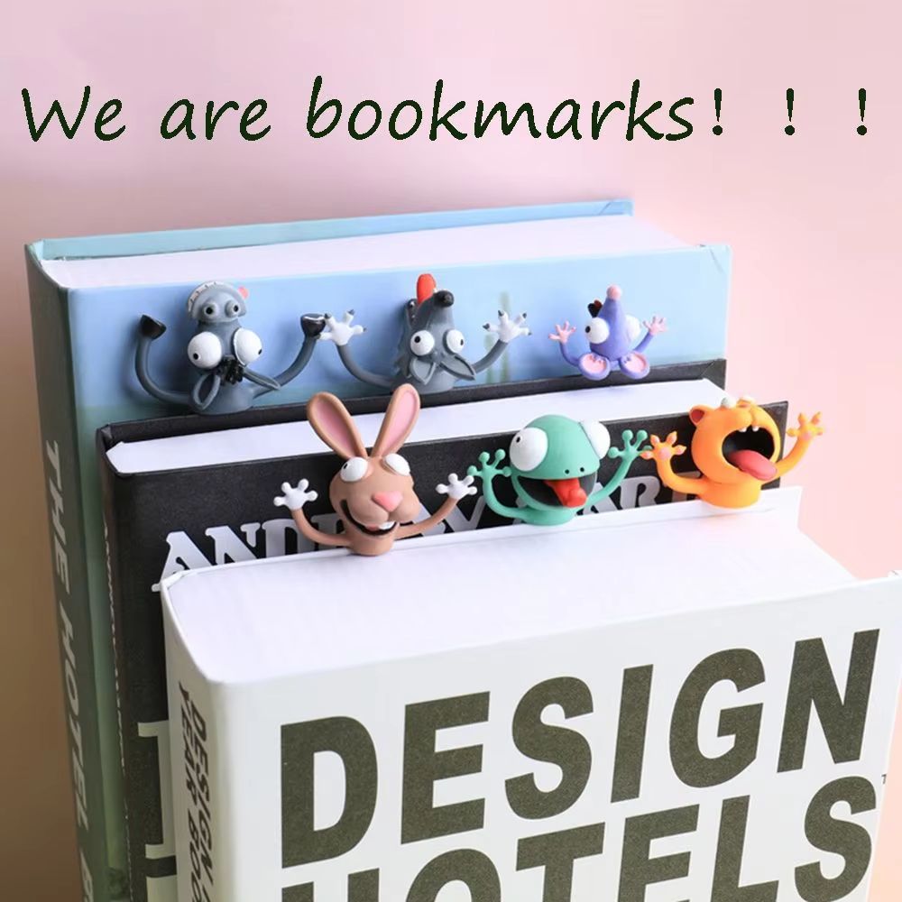 3D Animal Bookmarks For Readers Novelty Book Page Markers Learning And Reading Gifts 4