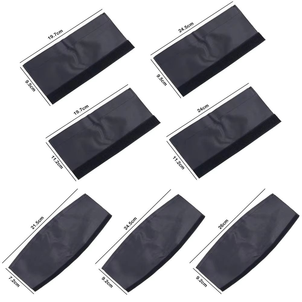 Universal PU Leather Headset Earmuff And Headband Replacement Pads 5