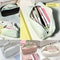 Simplicity Solid Color Large Capacity Pen Bag With Zipper Portable Stationery Pouch 1