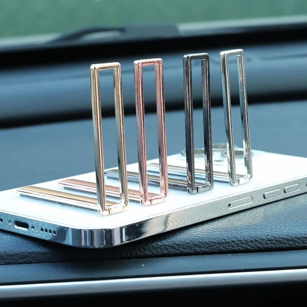 UltraThin Foldable Metal Phone Holder Stand Universal Desktop Kickstand 2