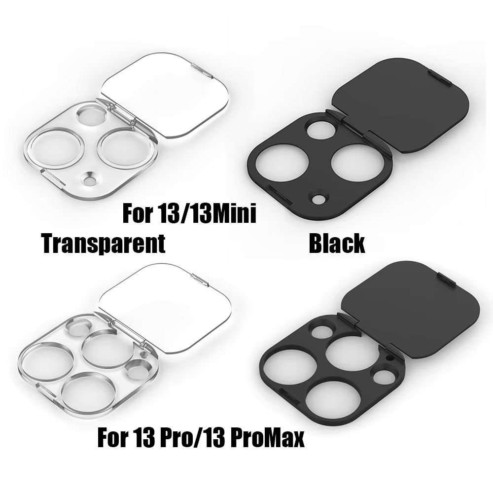 Back Camera Lens Flip Cover Protector With Privacy WebCam Sticker For IPhone 13 Pro Max And 13 Mini 5