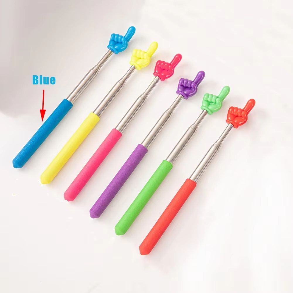 Stainless Steel Telescopic Teaching Pointer Rod With Finger Grip For Teachers 11