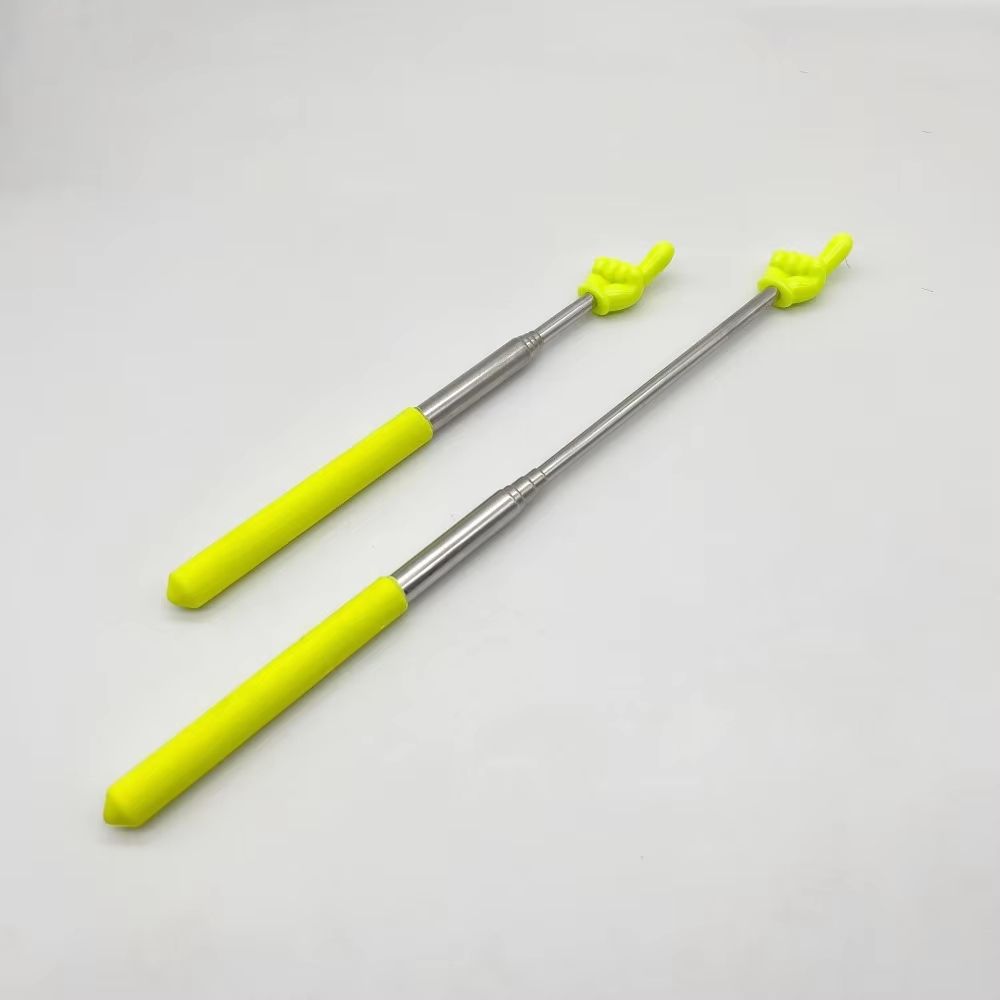 Stainless Steel Telescopic Teaching Pointer Rod With Finger Grip For Teachers 17