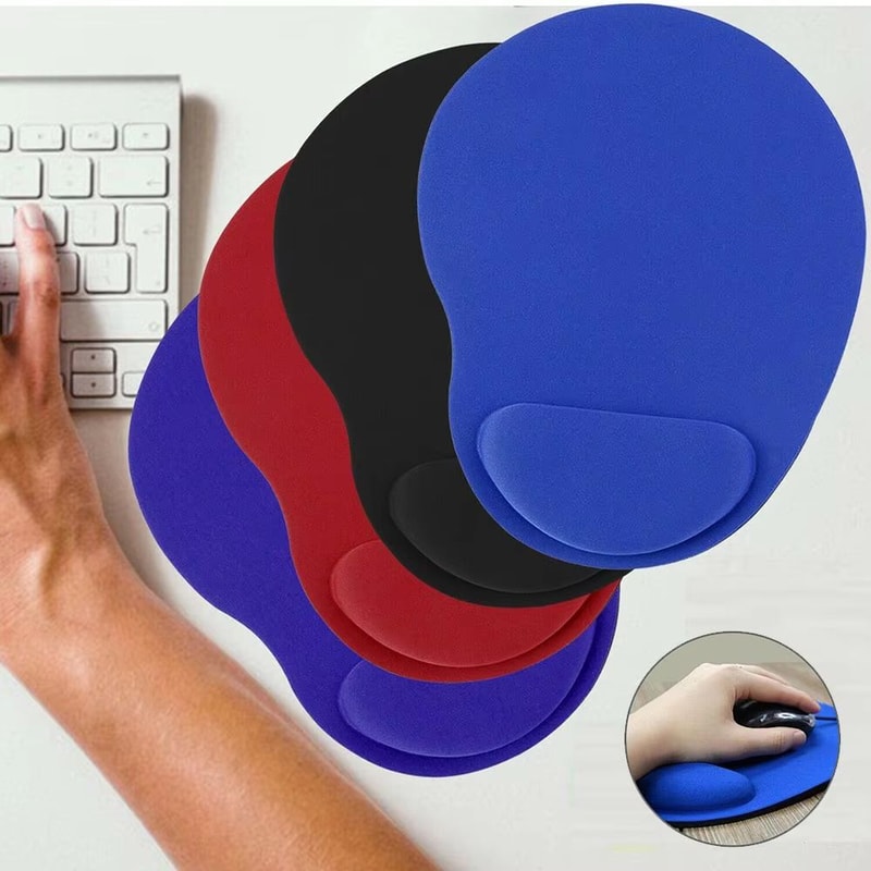 Ergonomic Wrist Rest Mouse Pad With NonSlip Soft Support For PC And Laptop 2