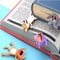 3D Stereo Cartoon Animal PVC Bookmarks Cute Cat And Friends Page Markers For School And Gifts 2