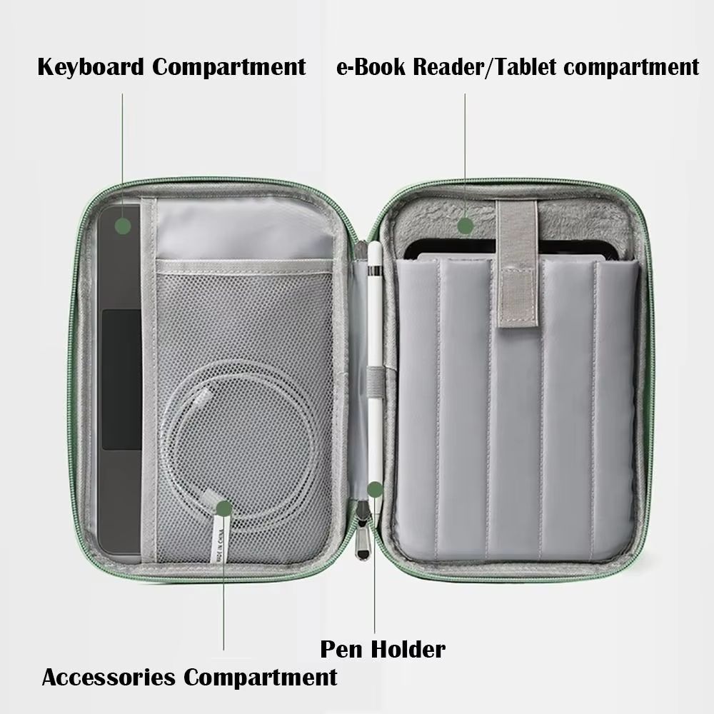 Universal 68 Inch EReader Sleeve AntiScratch WearResistant Nylon Storage Bag For Kindle Paperwhite 1
