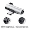 2in1 USBC To 35 Mm Jack And Charging Adapter With 90 Elbow Alloy Connector 8
