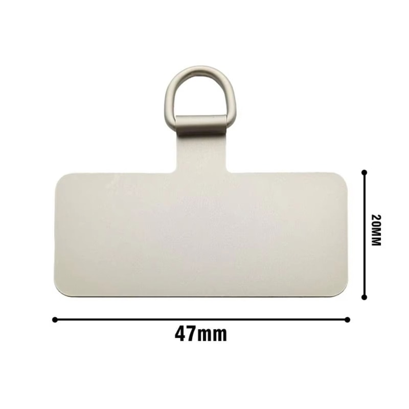 Universal Metal Phone Lanyard Patch With Gasket And Sling Tether Tab 5