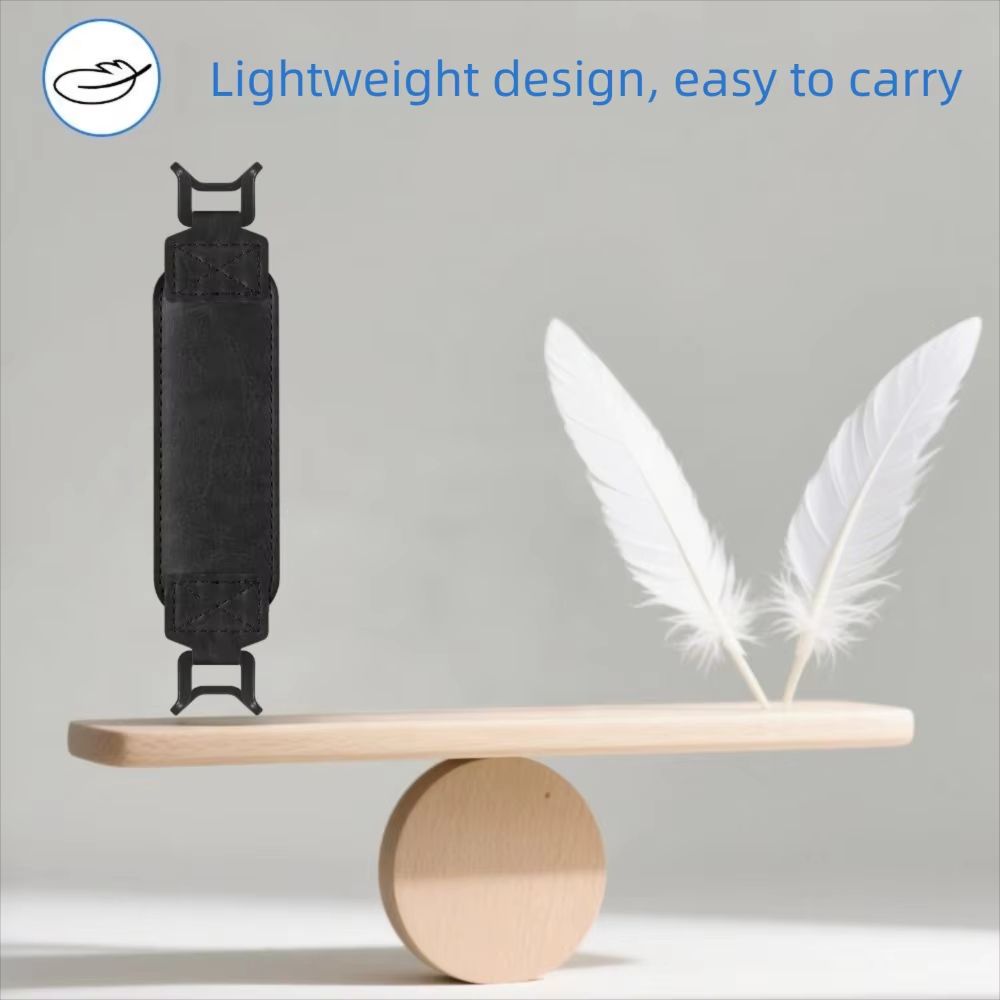 Universal Leather Tablet Hand Strap With AntiSlip Finger Grip Holder 2