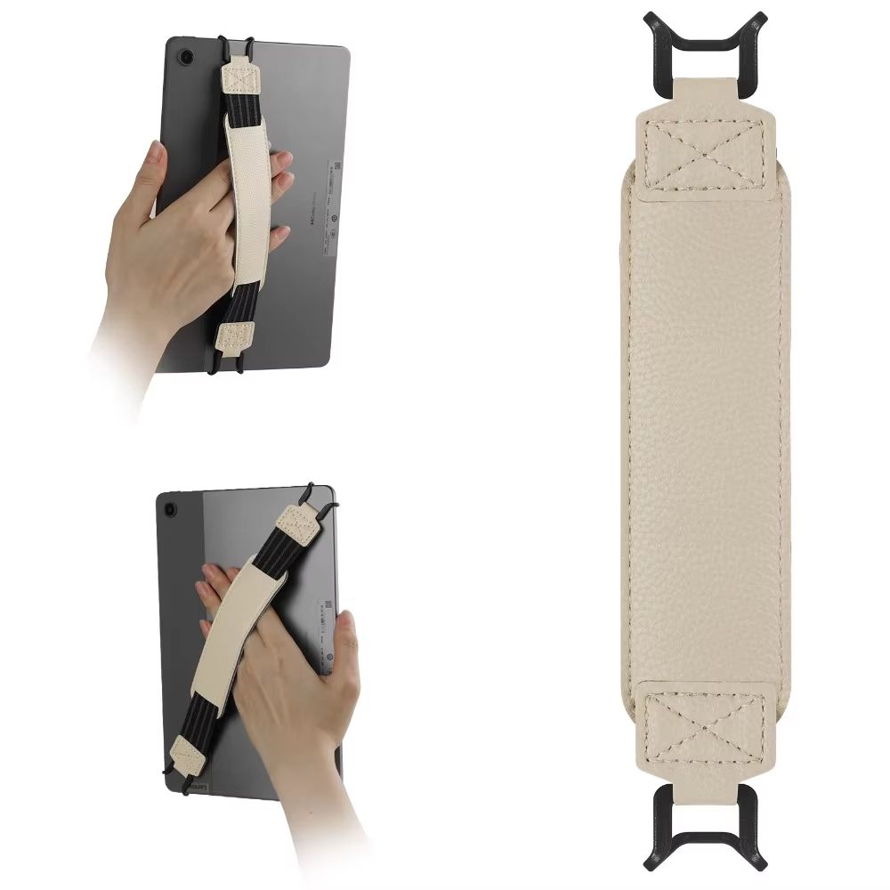 Universal Leather Tablet Hand Strap With AntiSlip Finger Grip Holder 18