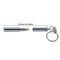 Stainless Steel Telescoping Key Ring Ballpoint Pen Portable Everyday Carry 5