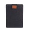 Ultra Thin Wool Felt Laptop Sleeve With PU Leather Stand Case 8