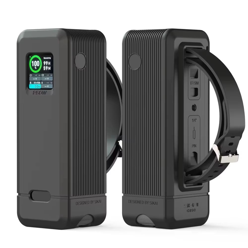Shockproof Silicone Protective Case With Dustproof AntiDrop Cover For Anker Prime Power Bank 7