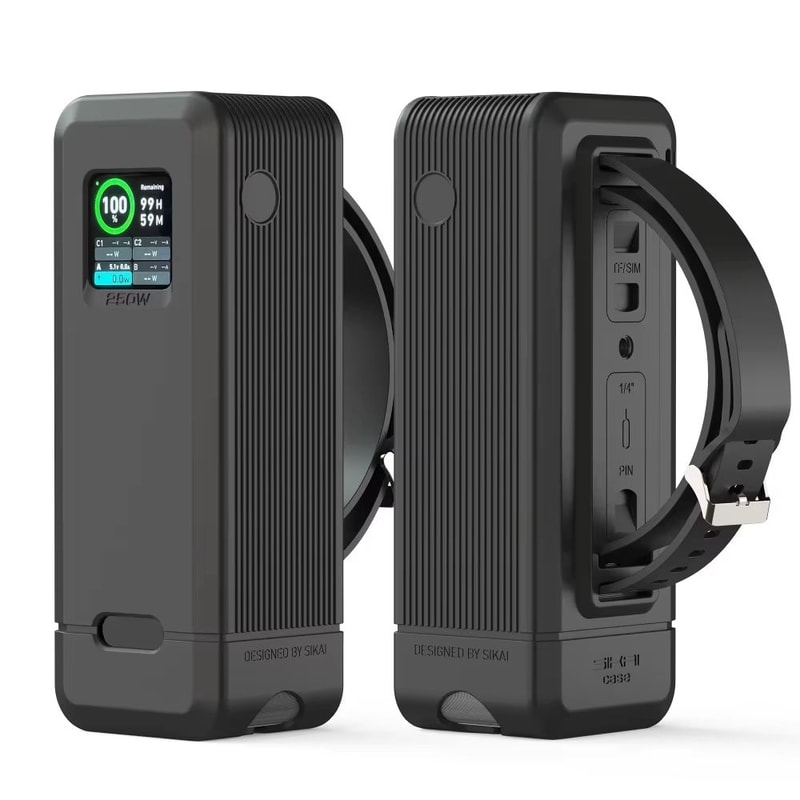 Shockproof Silicone Protective Case With Dustproof AntiDrop Cover For Anker Prime Power Bank 7