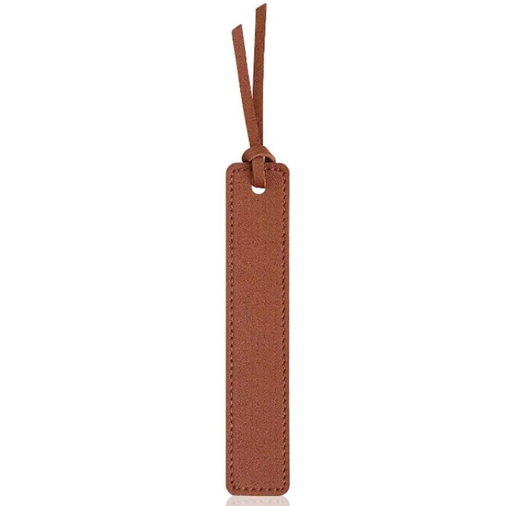Vintage Leather Bookmark With Classic Tag Read Marks Stationery 7