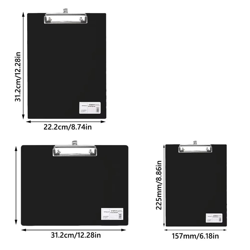 HighQuality A4A5 Writing Clipboard With Hanging Hole And Organizer Pad 5