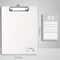 HighQuality A4A5 Writing Clipboard With Hanging Hole And Organizer Pad 6