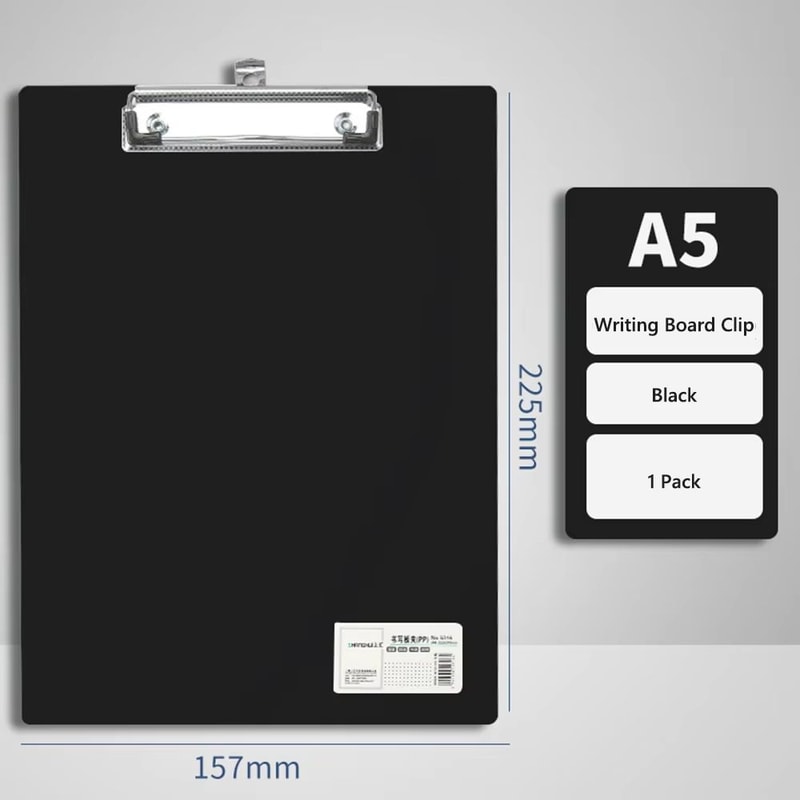 HighQuality A4A5 Writing Clipboard With Hanging Hole And Organizer Pad 24
