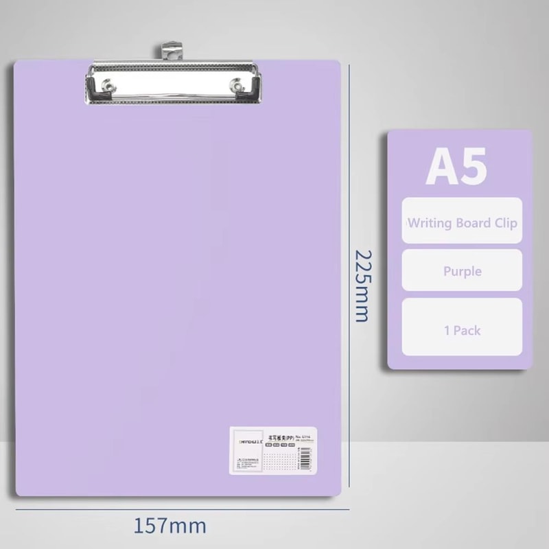 HighQuality A4A5 Writing Clipboard With Hanging Hole And Organizer Pad 25