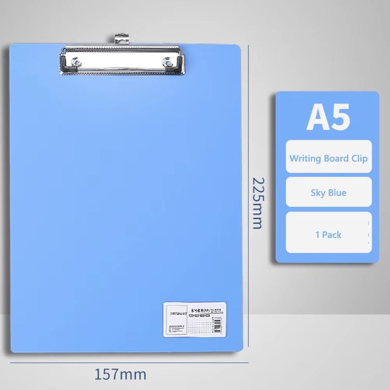 HighQuality A4A5 Writing Clipboard With Hanging Hole And Organizer Pad 26