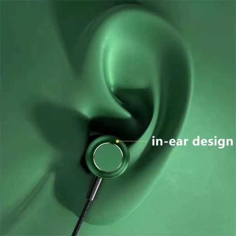 Portable 35mm InEar Deep Bass NoiseCanceling Stereo Earphones 2