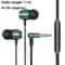 Portable 35mm InEar Deep Bass NoiseCanceling Stereo Earphones 5