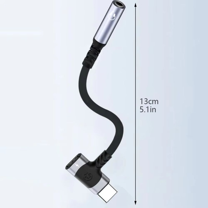 Universal USBC To 35mm Jack 2in1 HighSpeed Audio And Charging Adapter 3