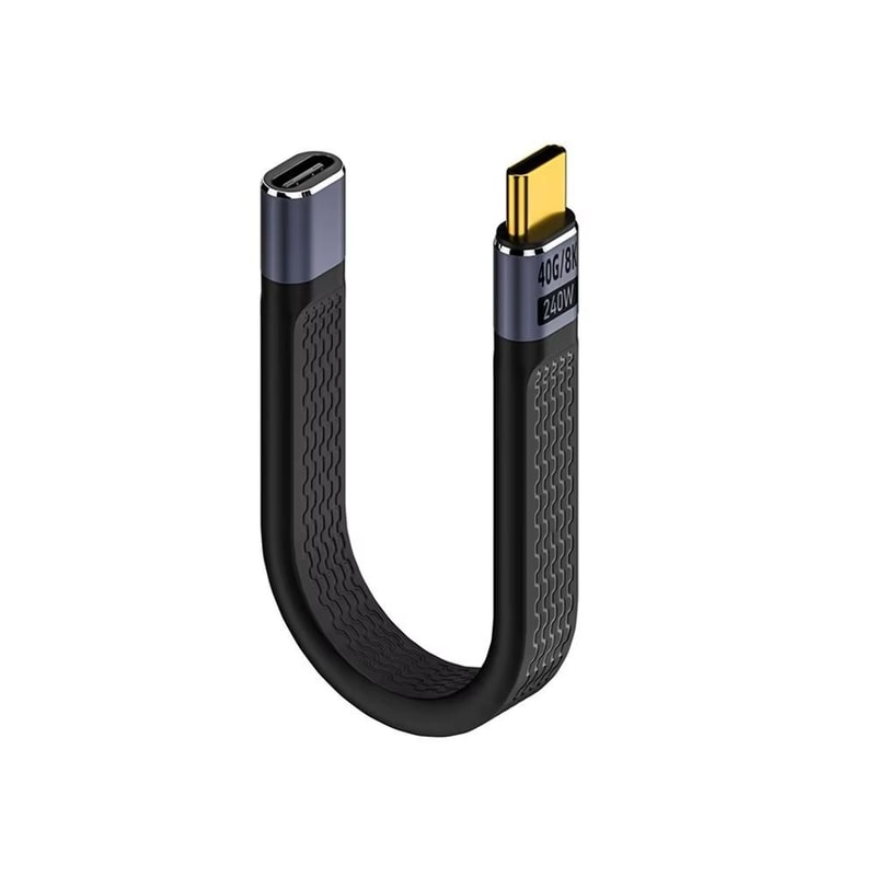 Professional USB40 USBC To USBC Cable 8K 60Hz With 40Gbps Data And PD 240W Fast Charging 11