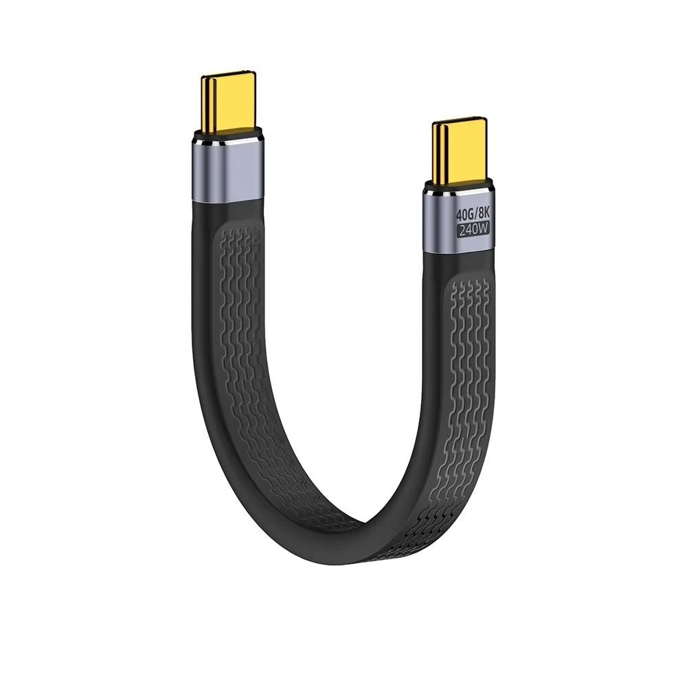 Professional USB40 USBC To USBC Cable 8K 60Hz With 40Gbps Data And PD 240W Fast Charging 6